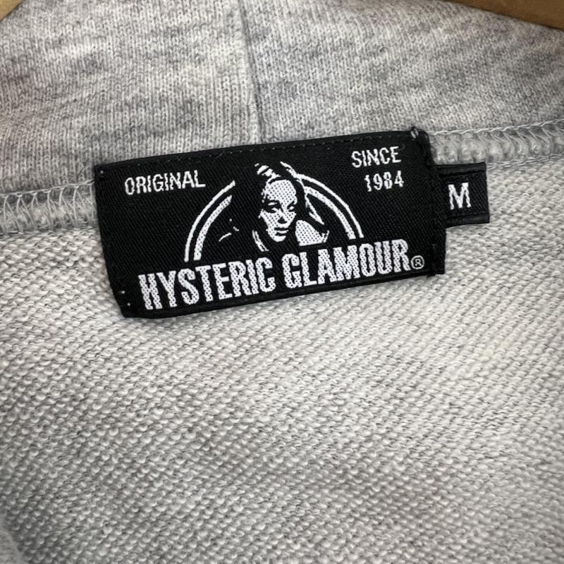ヒステリックグラマー HYSTERIC GLAMOUR パーカー 長袖 ヴィクセンガール スウェットパーカー 02182CF04 M 灰 / グレー / gray メンズ USED 古着 中古 50164644