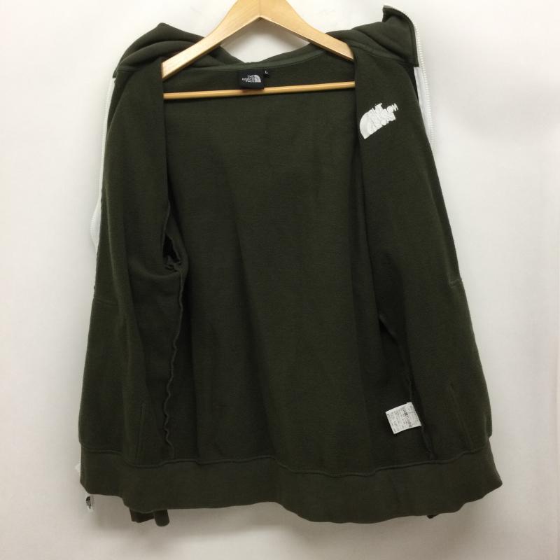 ザノースフェイス THE NORTH FACE パーカー 長袖 THE NORTH FACE ザ・ノース・フェイス リアビューフルジップフーディー NT62130 L ロゴ、文字 オリーブグリーン / オリーブグリーン / メンズ USED 古着 中古 50164645