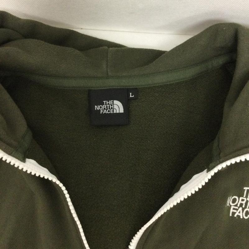 ザノースフェイス THE NORTH FACE パーカー 長袖 THE NORTH FACE ザ・ノース・フェイス リアビューフルジップフーディー NT62130 L ロゴ、文字 オリーブグリーン / オリーブグリーン / メンズ USED 古着 中古 50164645
