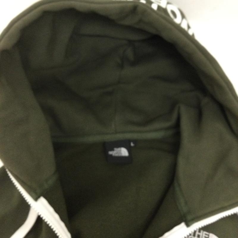 ザノースフェイス THE NORTH FACE パーカー 長袖 THE NORTH FACE ザ・ノース・フェイス リアビューフルジップフーディー NT62130 L ロゴ、文字 オリーブグリーン / オリーブグリーン / メンズ USED 古着 中古 50164645