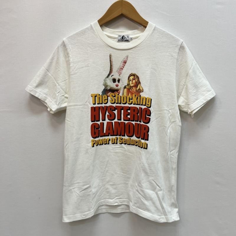 ヒステリックグラマー HYSTERIC GLAMOUR Tシャツ 半袖 THE SHOCKING Tシャツ 02182CT13 バニー ガールプリント S 白 / ホワイト / white メンズ USED 古着 中古 50164647