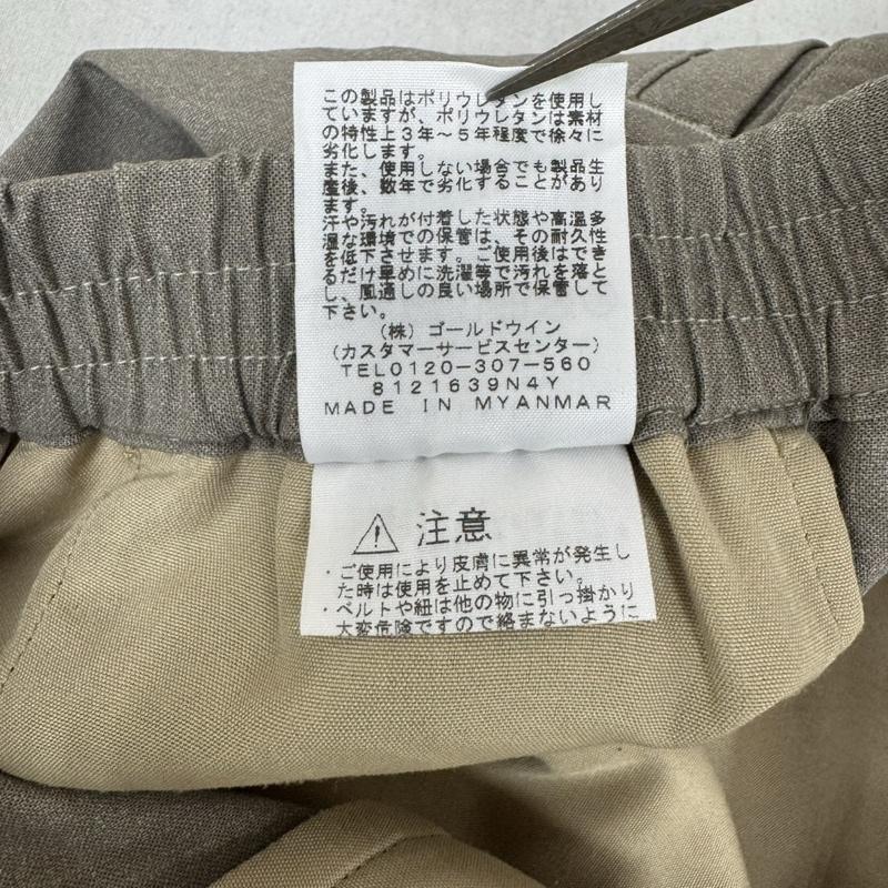 ザノースフェイス THE NORTH FACE パンツ スラックス ウール ウェビングベルト テーパード スラックス NB81861 M ベージュ / ベージュ / beige メンズ USED 古着 中古 50164648