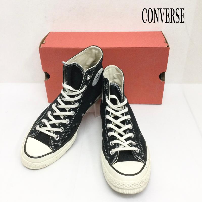 コンバース CONVERSE スニーカー スニーカー CONVERSE Chuck Taylor 70 HI 162050C コンバース チャックテイラー ハイカット 27.0cm 黒 / ブラック / black メンズ USED 古着 中古 50164650