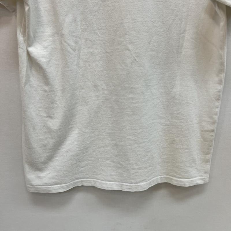 ステューシー STUSSY Tシャツ 半袖 Flower Check Skull T-Shirt フラワー チェッカー スカル L 白 / ホワイト / white メンズ USED 古着 中古 50164652