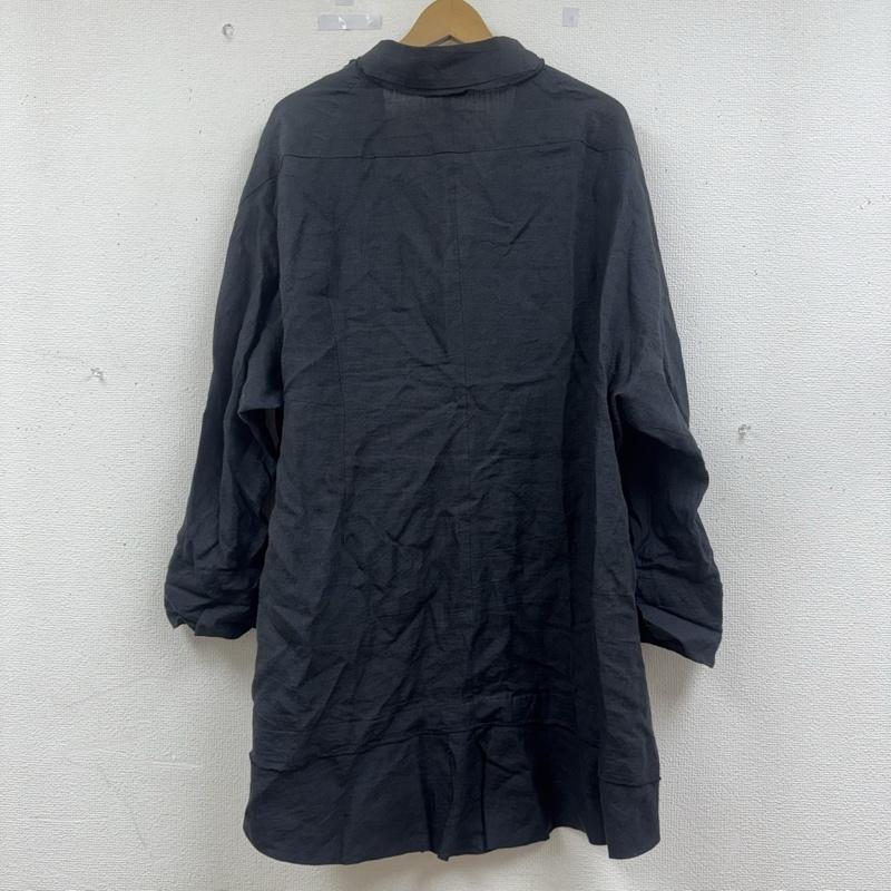 古着 USED ワンピース ロングスカート 萌 MOYURU アシンメトリー 変形 ワイドシルエット RN115468 長袖ワンピース L 黒 / ブラック / black レディース USED 古着 中古 50164653