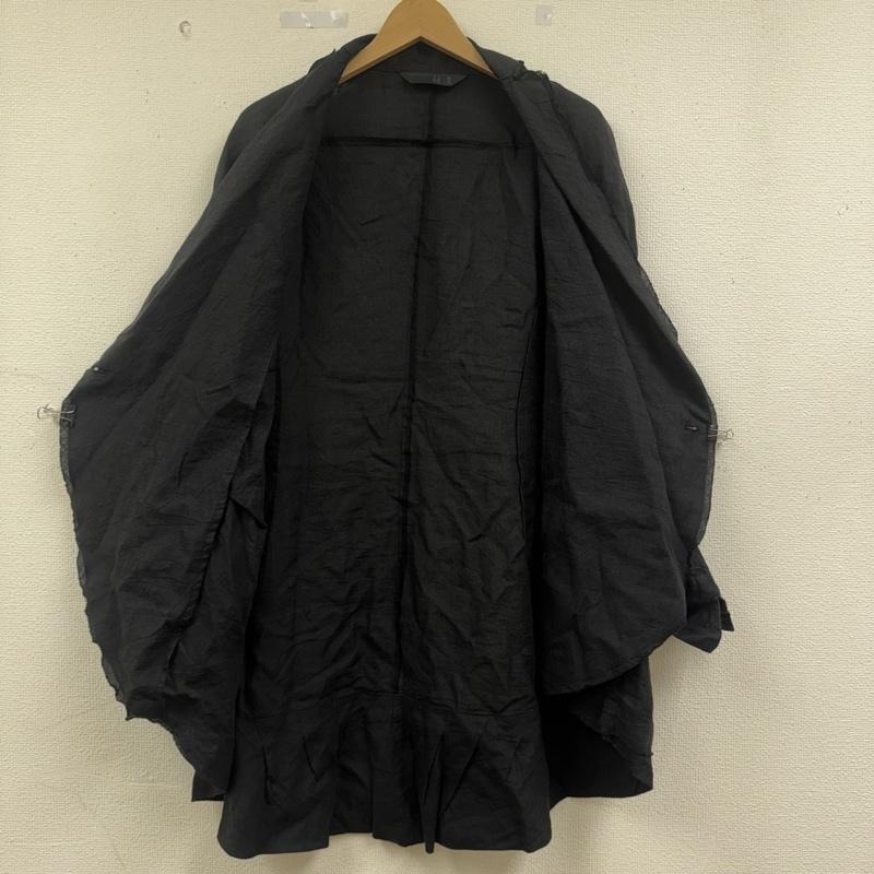 古着 USED ワンピース ロングスカート 萌 MOYURU アシンメトリー 変形 ワイドシルエット RN115468 長袖ワンピース L 黒 / ブラック / black レディース USED 古着 中古 50164653