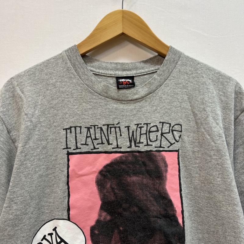 ステューシー STUSSY Tシャツ 半袖 00s C・YA フォト Tシャツ M 灰 / グレー / gray メンズ USED 古着 中古 50164655