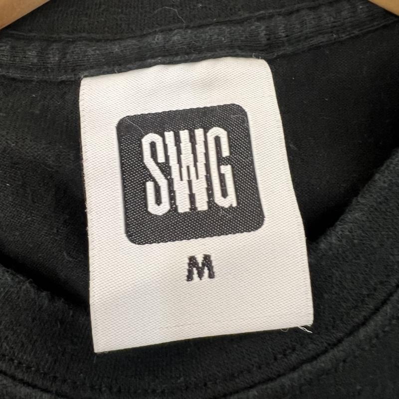 スワッガー SWAGGER Tシャツ 半袖 00s-10s プリント Tシャツ 恵比寿系 裏原 M 黒 / ブラック / black メンズ USED 古着 中古 50164656