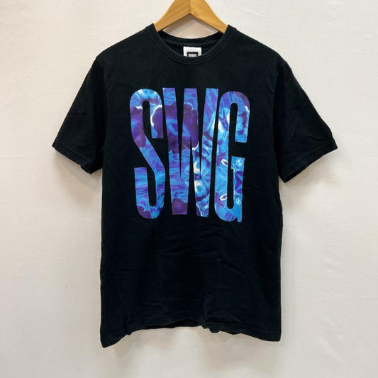 スワッガー SWAGGER Tシャツ 半袖 00s-10s ロゴ プリント Tシャツ 恵比寿系 裏原 M 黒 / ブラック / black メンズ USED 古着 中古 50164657