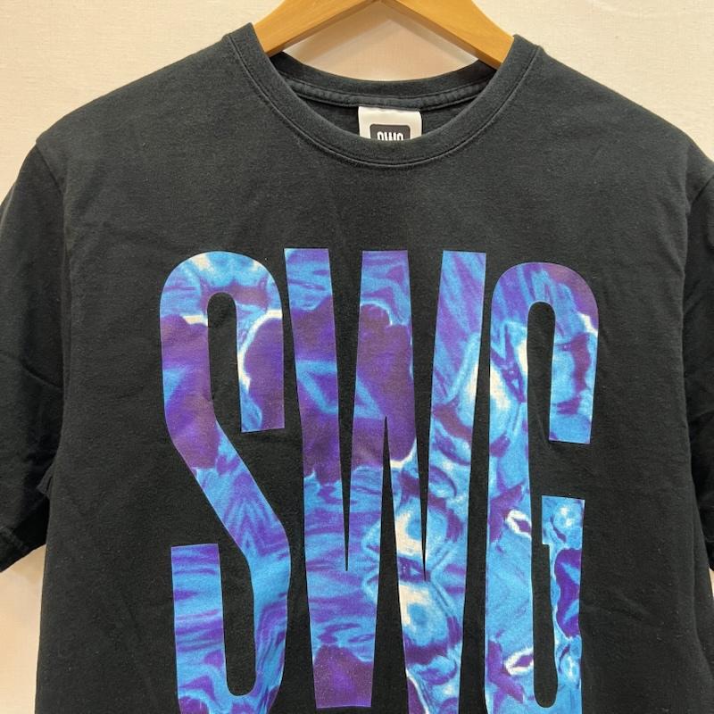 スワッガー SWAGGER Tシャツ 半袖 00s-10s ロゴ プリント Tシャツ 恵比寿系 裏原 M 黒 / ブラック / black メンズ USED 古着 中古 50164657