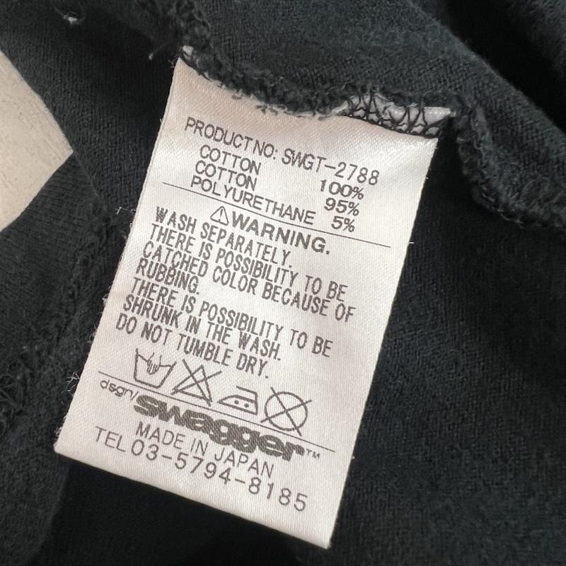 スワッガー SWAGGER Tシャツ 半袖 00s-10s ロゴ プリント Tシャツ 恵比寿系 裏原 M 黒 / ブラック / black メンズ USED 古着 中古 50164657