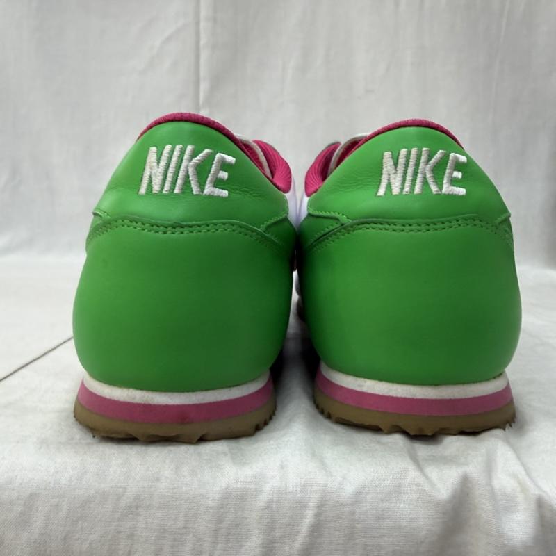 ナイキ NIKE スニーカー スニーカー NIKE ID Cortez コルテッツ US10.5 / 28.5cm US：10.5 ロゴ、文字 白 / ホワイト / white X 桃 / ピンク / pink X 緑 / グリーン / green X 橙 / オレンジ / orange メンズ USED 古着 中古 50164658
