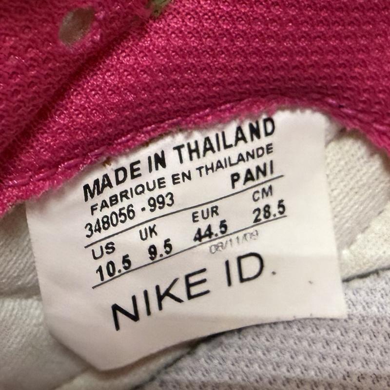 ナイキ NIKE スニーカー スニーカー NIKE ID Cortez コルテッツ US10.5 / 28.5cm US：10.5 ロゴ、文字 白 / ホワイト / white X 桃 / ピンク / pink X 緑 / グリーン / green X 橙 / オレンジ / orange メンズ USED 古着 中古 50164658