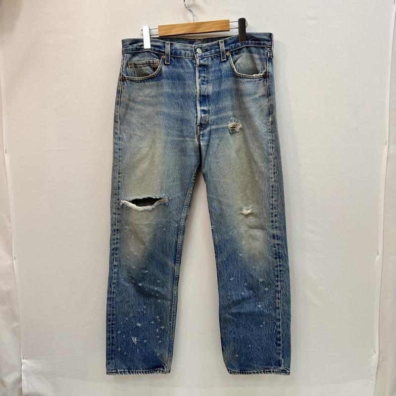 リーバイス Levi s パンツ デニム、ジーンズ 80s USA製 ボタン裏524 501 ヴィンテージ デニムパンツ 36インチ メンズ USED 古着 中古 50164661