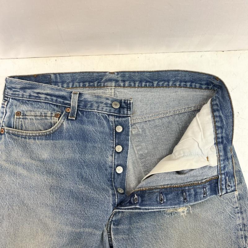 リーバイス Levi s パンツ デニム、ジーンズ 80s USA製 ボタン裏524 501 ヴィンテージ デニムパンツ 36インチ メンズ USED 古着 中古 50164661