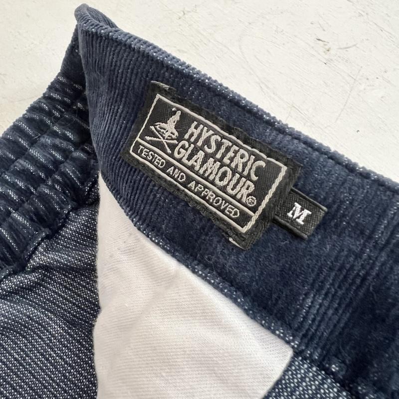 ヒステリックグラマー HYSTERIC GLAMOUR パンツ ショートパンツ コーデュロイ ショートパンツ 02191AM02 M 紺 / ネイビー / navy メンズ USED 古着 中古 50164663