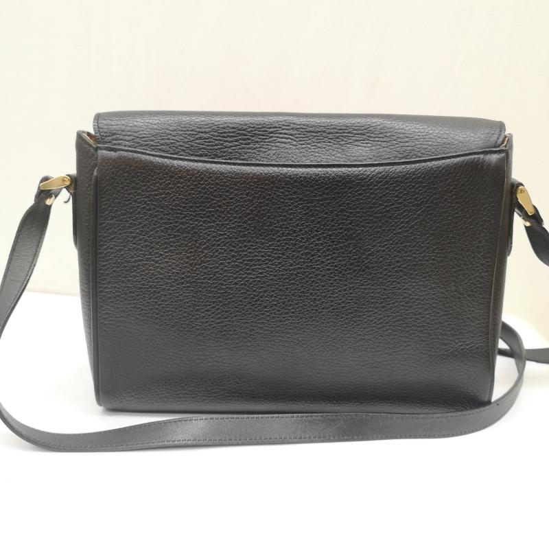 バーバリー BURBERRY ショルダーバッグ ショルダーバッグ ノバチェック レザー ショルダーバッグ - 黒 / ブラック / black レディース USED 古着 中古 50164666