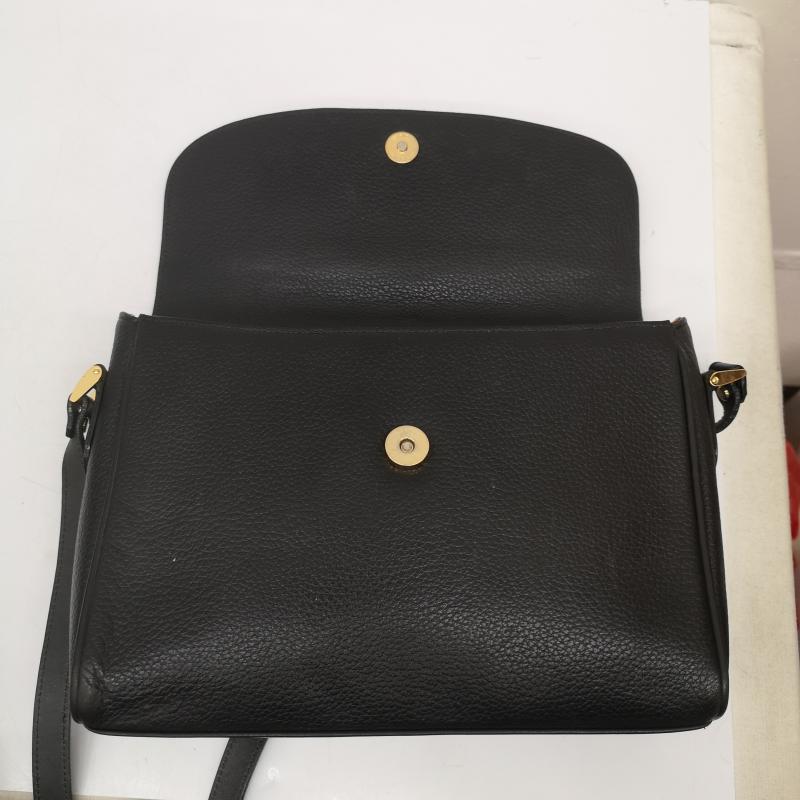 バーバリー BURBERRY ショルダーバッグ ショルダーバッグ ノバチェック レザー ショルダーバッグ - 黒 / ブラック / black レディース USED 古着 中古 50164666