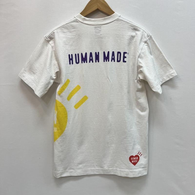 ヒューマンメード HUMAN MADE Tシャツ 半袖 BIG MULTI HEART TEE ハート ロゴ S 白 / ホワイト / white メンズ USED 古着 中古 50164670