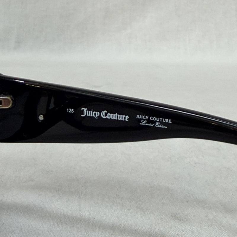 ジューシークチュール JUICY COUTURE めがね・サングラス サングラス RITCH GIRLS サングラス ビッグフレーム グラデーション black クラウン スタッズ Y2K 60□15 - 黒 / ブラック / black レディース USED 古着 中古 50164674