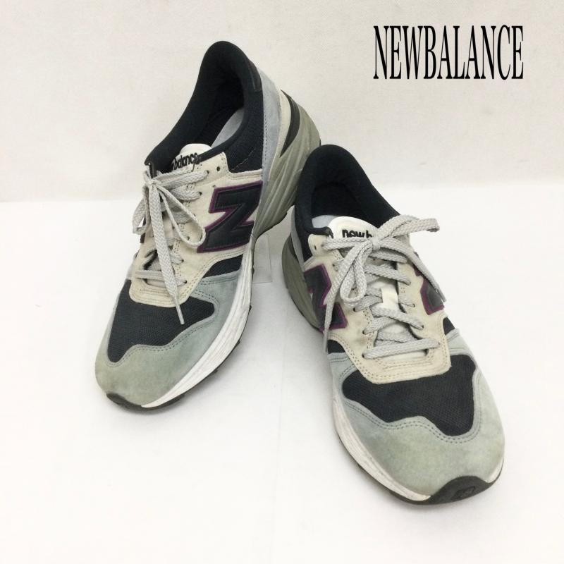 ニューバランス New Balance スニーカー スニーカー New Balance ニューバランス スニーカー 7709 MADE IN ENGLAND イングランド製 M7709EC US：9.5 水色 / ライトブルー / X 紺 / ネイビー / navy メンズ USED 古着 中古 50164678