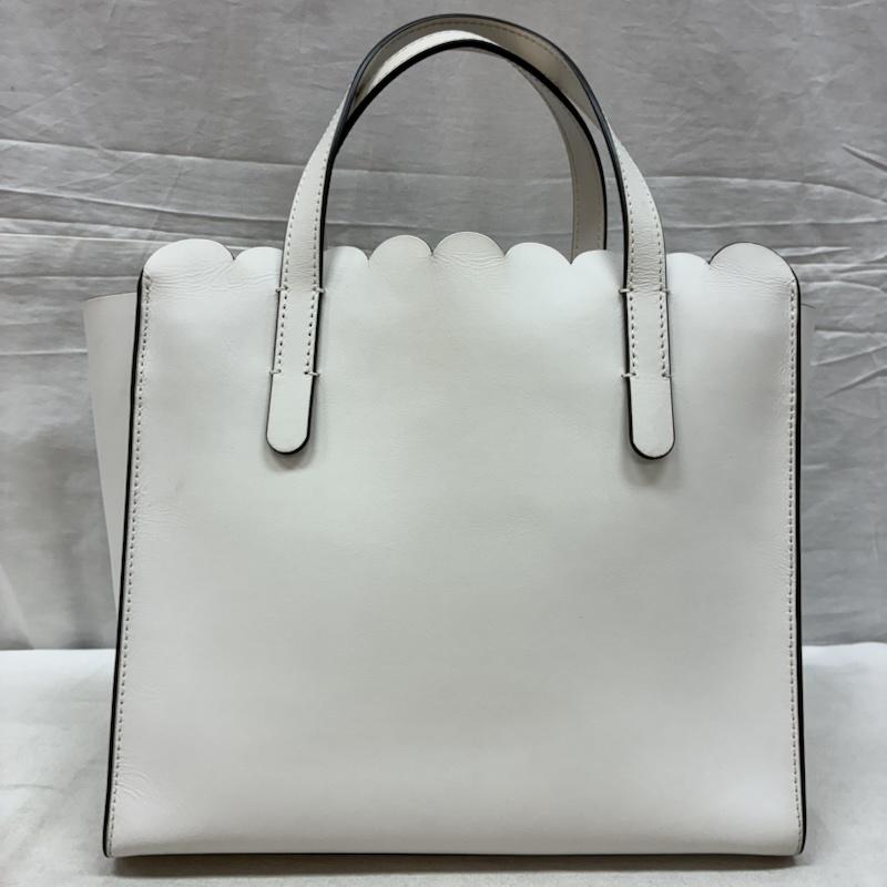フルラ FURLA トートバッグ トートバッグ サリー フラワー パンチング トートバッグ 花柄 カットワーク レザー チャーム付き - レディース USED 古着 中古 50164679