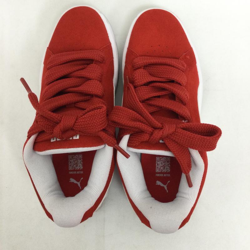 プーマ PUMA スニーカー スニーカー プーマ パーク ライフスタイル イージー SD 400707-10 26.5cm 赤 / レッド / red メンズ USED 古着 中古 50164681