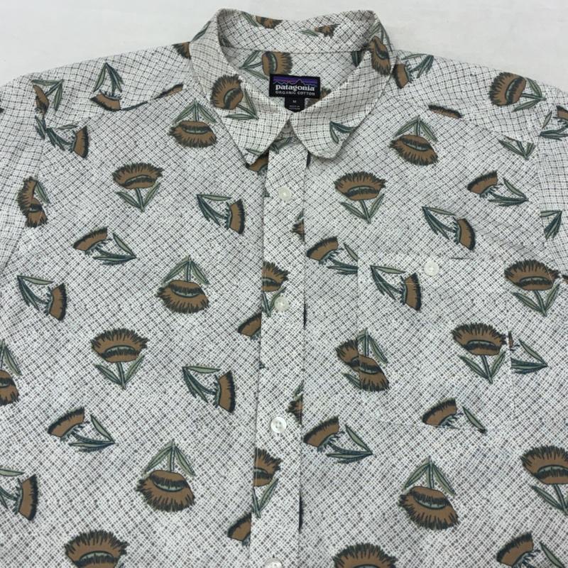 パタゴニア patagonia シャツ、ブラウス 半袖 23ss Go To Shirt 総柄 ボタンシャツ 52691 M メンズ USED 古着 中古 50164684