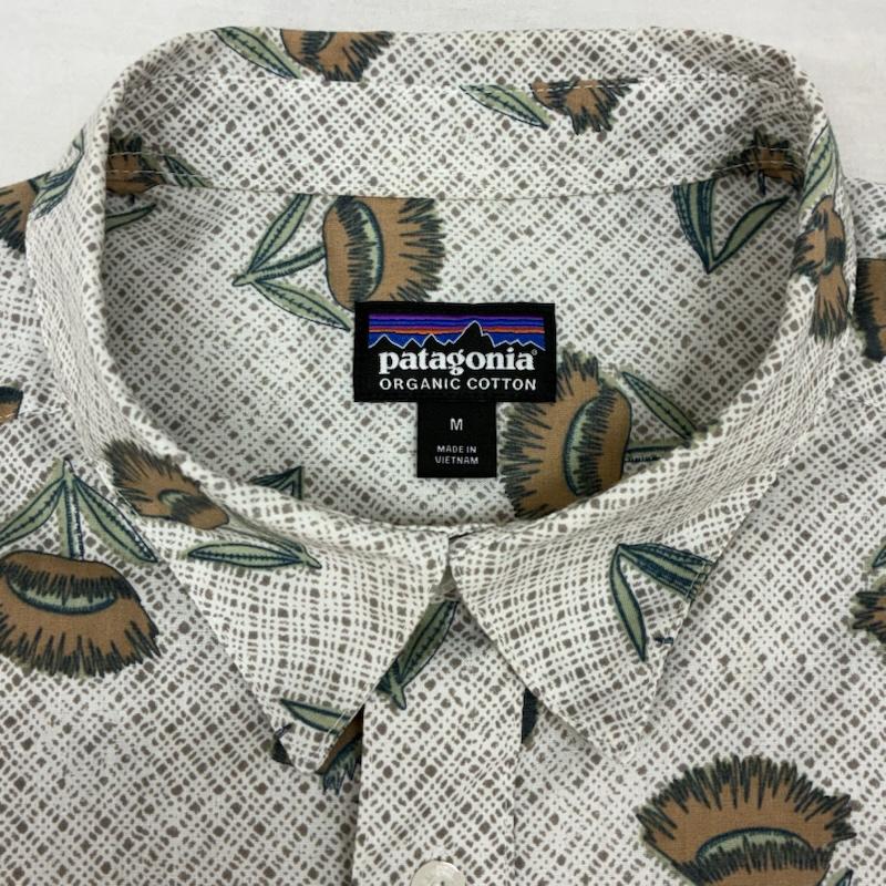 パタゴニア patagonia シャツ、ブラウス 半袖 23ss Go To Shirt 総柄 ボタンシャツ 52691 M メンズ USED 古着 中古 50164684