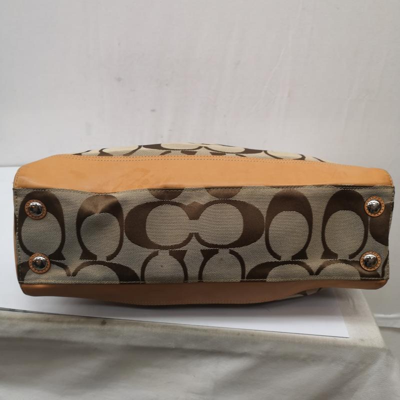 コーチ COACH トートバッグ トートバッグ F19725 シグネチャー トートバッグ キャンバス - ベージュ / ベージュ / beige レディース USED 古着 中古 50164686