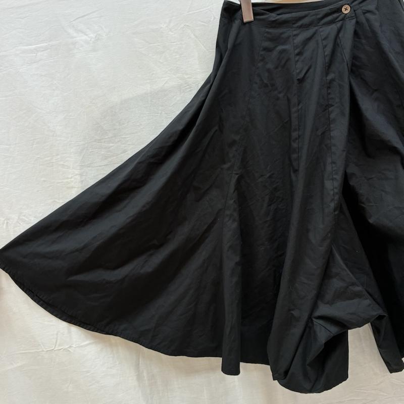 トリココムデギャルソン tricot COMME des GARSONS パンツ サルエルパンツ 90s ラップ ワイド サルエル 袴 パンツ TS-02012S オールド アーカイブ S レディース USED 古着 中古 50164699