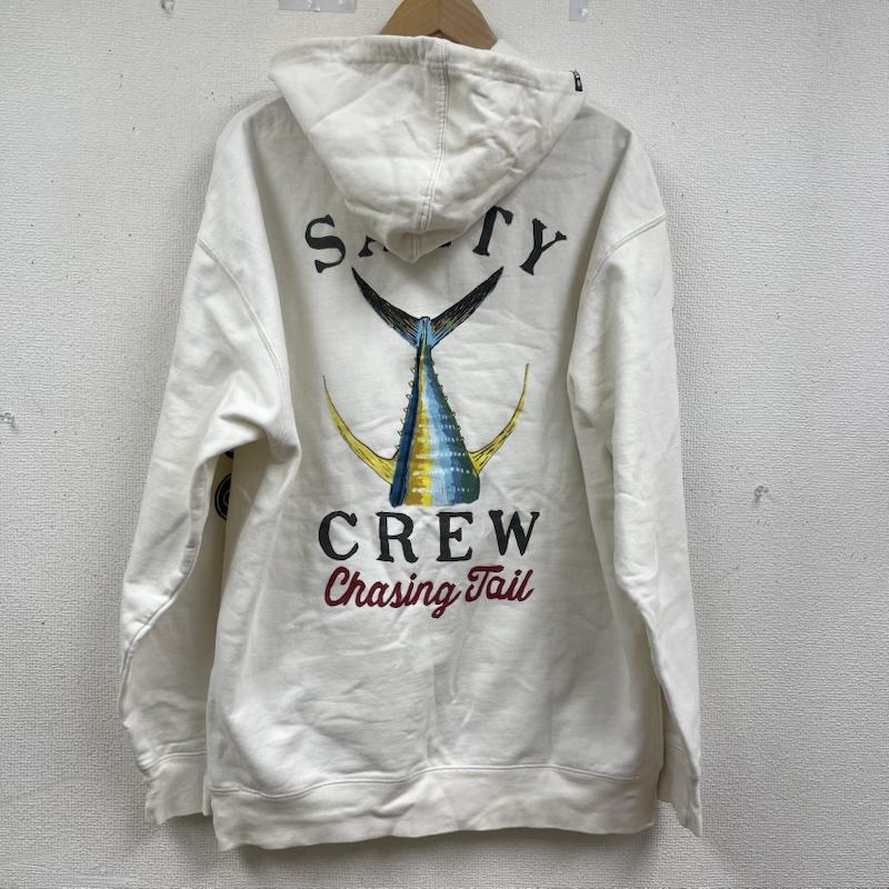 古着 USED パーカー 長袖 Salty Crew Tailed Fleece Hoodie ロゴ プルオーバー パーカー L 白 / ホワイト / white メンズ USED 古着 中古 50164701