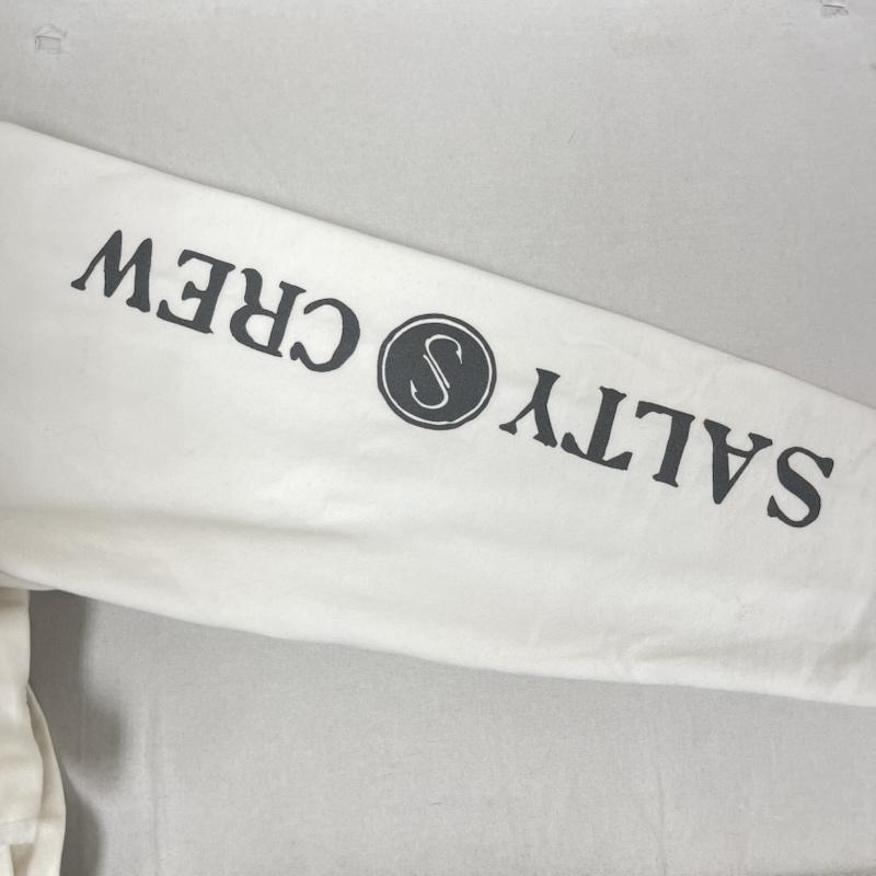 古着 USED パーカー 長袖 Salty Crew Tailed Fleece Hoodie ロゴ プルオーバー パーカー L 白 / ホワイト / white メンズ USED 古着 中古 50164701