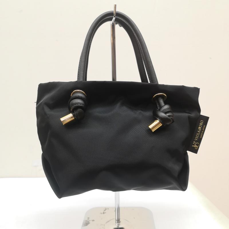 古着 USED ショルダーバッグ ショルダーバッグ VIOLAd ORO ヴィオラドーロ BIANCA ビアンカ 2way ハンド ショルダー バッグ 黒 / ブラック / black レディース USED 古着 中古 50164703