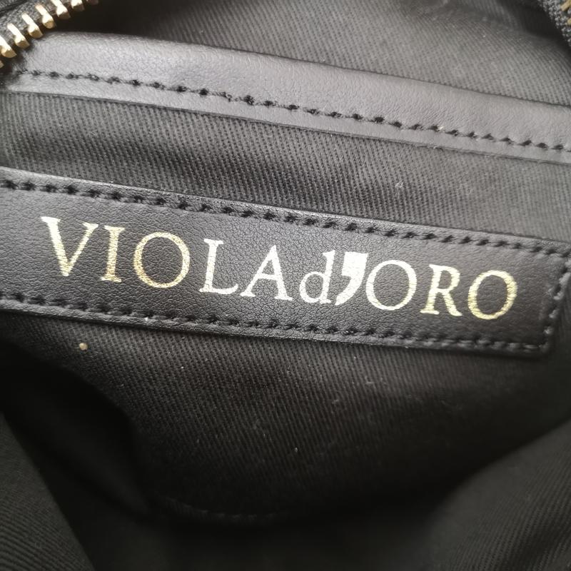 古着 USED ショルダーバッグ ショルダーバッグ VIOLAd ORO ヴィオラドーロ BIANCA ビアンカ 2way ハンド ショルダー バッグ 黒 / ブラック / black レディース USED 古着 中古 50164703