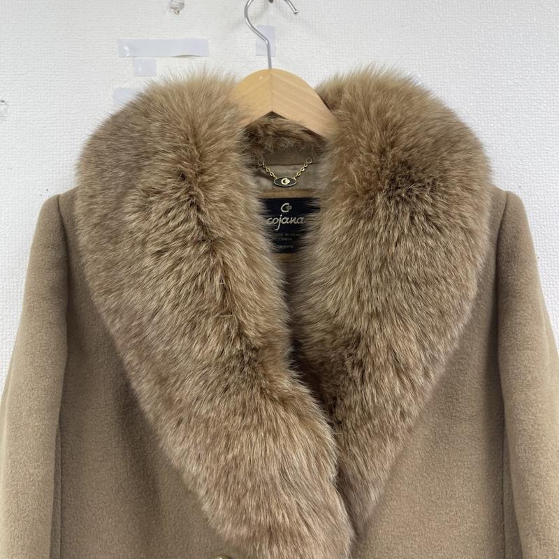 古着 USED コート 毛皮、ファー cojana リアルファー 毛皮 ロング コート アウター ベージュ / ベージュ / beige レディース USED 古着 中古 50164705