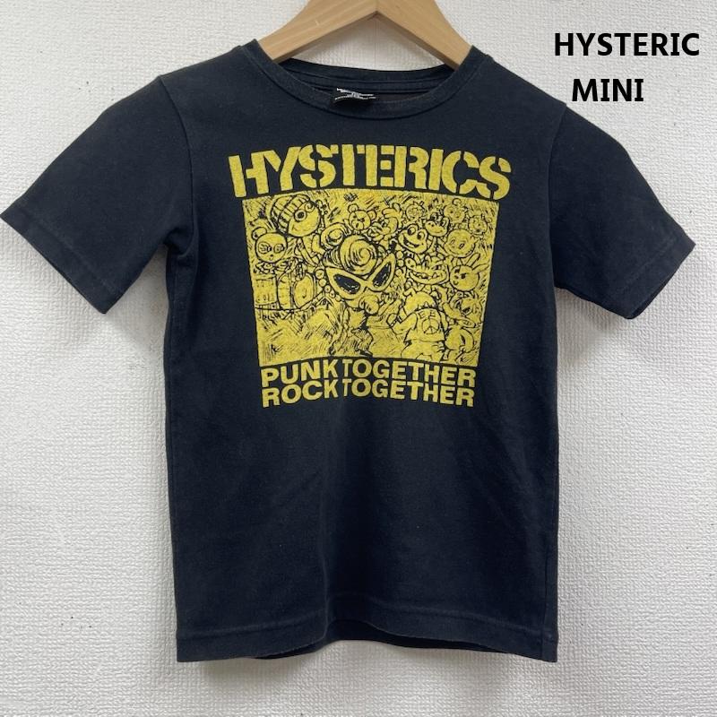 ヒステリック ミニ HYSTERIC MINI Tシャツ 半袖 PUNK TOGETHER ROCK TOGETHER パンク ヴィンテージ Tシャツ 120cm 黒 / ブラック / black ボーイズ USED 古着 中古 50164709