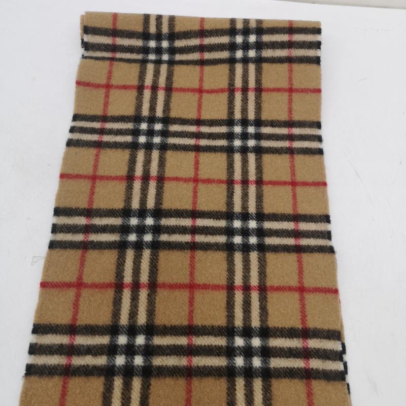 バーバリー BURBERRY マフラー マフラー ノバチェック ウール マフラー イングランド製 - ベージュ / ベージュ / beige メンズ USED 古着 中古 50164711