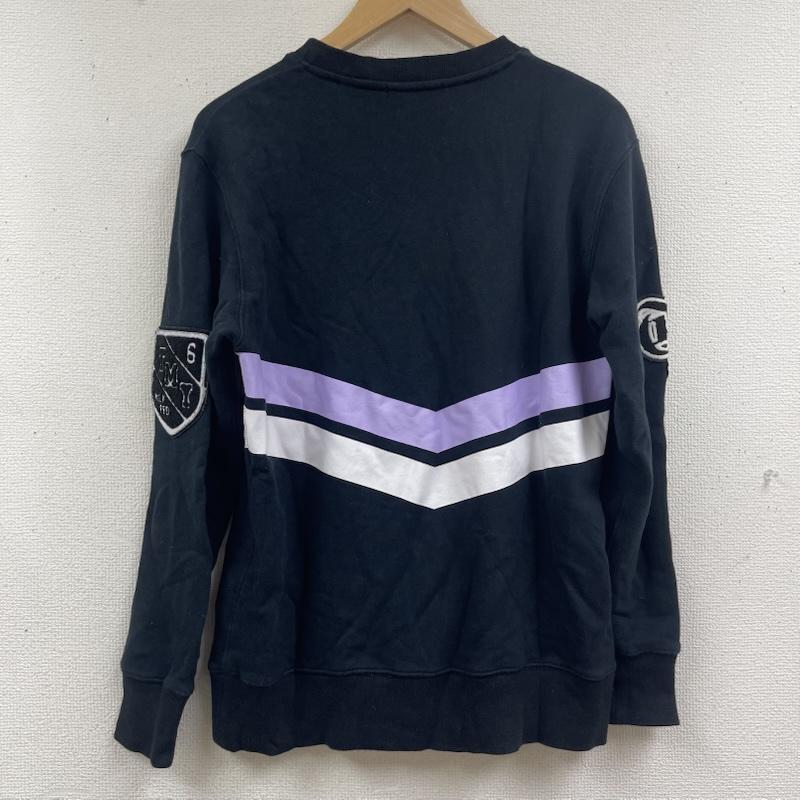 ミルクフェド MILKFED. トレーナー 長袖 Tommy heavenly6 milkfed コラボ スウェット トレーナー S 黒 / ブラック / black メンズ USED 古着 中古 50164712