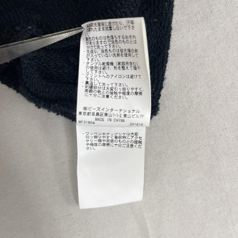 ミルクフェド MILKFED. トレーナー 長袖 Tommy heavenly6 milkfed コラボ スウェット トレーナー S 黒 / ブラック / black メンズ USED 古着 中古 50164712