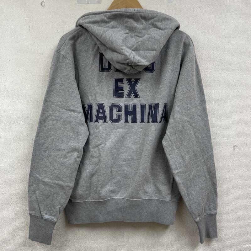 デウスエクスマキナ DEUS EX MACHINA パーカー 長袖 AUSTIN HOODIE テキスト ロゴ プルオーバー スウェット パーカー dmp68934 M 灰 / グレー / gray メンズ USED 古着 中古 50164717