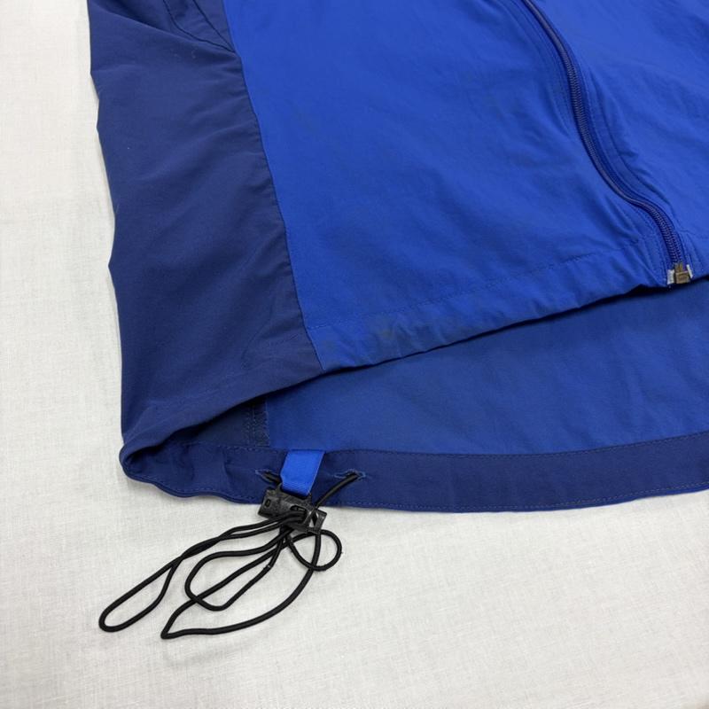 パタゴニア patagonia ジャケット、上着 ジャンパー、ブルゾン ストレッチ ベロシティ シェル ジップアップ ナイロン ジャケット アウトドア S ロゴ、文字 X 刺繍 青 / ブルー / blue メンズ USED 古着 中古 50164719