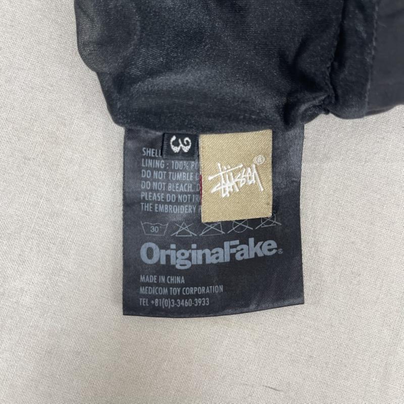 ステューシー STUSSY パンツ ショートパンツ OriginalFake コラボ ストックロゴ スイム サーフ ショーツ KAWS カウズ 3 黒 / ブラック / black メンズ USED 古着 中古 50164721