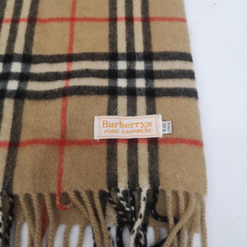 バーバリー BURBERRY マフラー マフラー カシミヤ カシミア 100％ ノバチェック マフラー - ベージュ / ベージュ / beige レディース USED 古着 中古 50164722