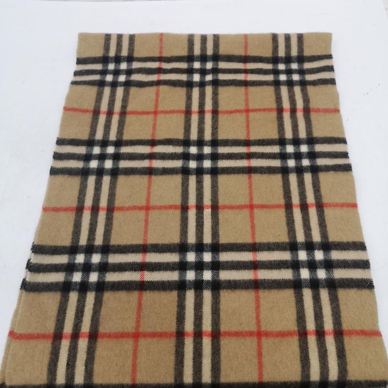 バーバリー BURBERRY マフラー マフラー カシミヤ カシミア 100％ ノバチェック マフラー - ベージュ / ベージュ / beige レディース USED 古着 中古 50164722
