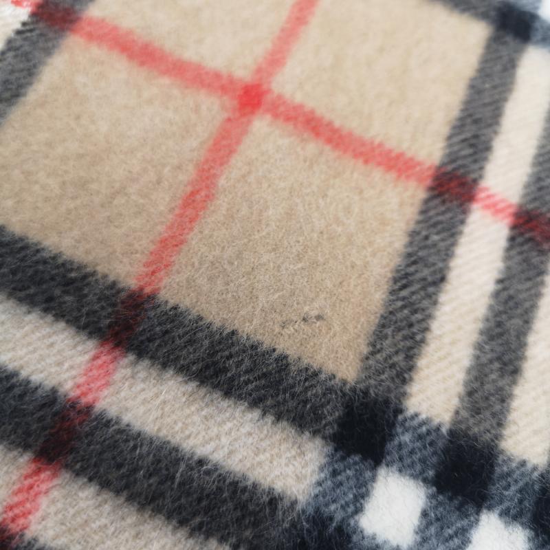 バーバリー BURBERRY マフラー マフラー カシミヤ カシミア 100％ ノバチェック マフラー - ベージュ / ベージュ / beige レディース USED 古着 中古 50164722