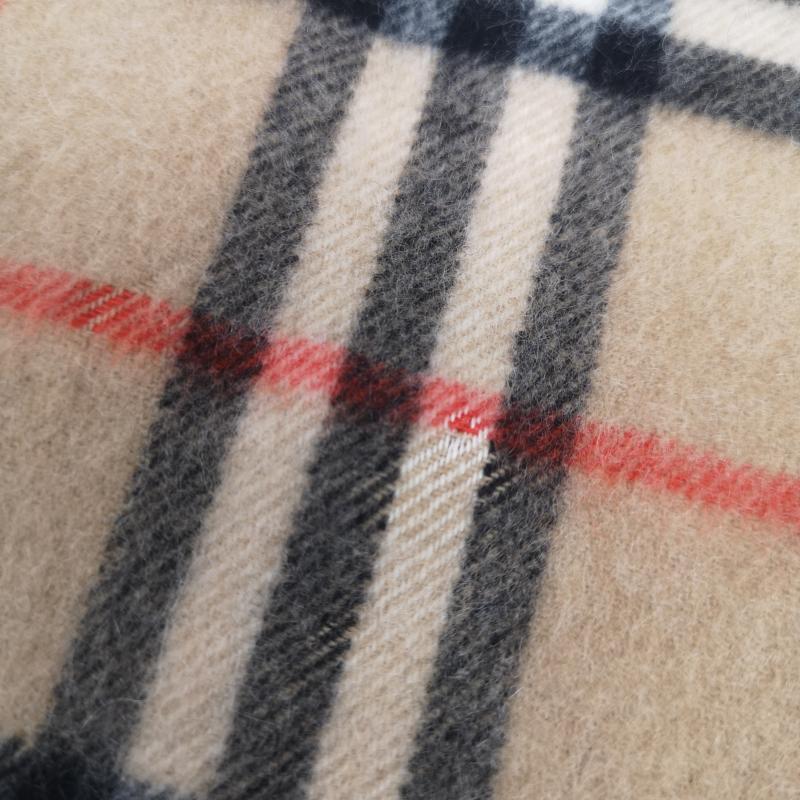 バーバリー BURBERRY マフラー マフラー カシミヤ カシミア 100％ ノバチェック マフラー - ベージュ / ベージュ / beige レディース USED 古着 中古 50164722