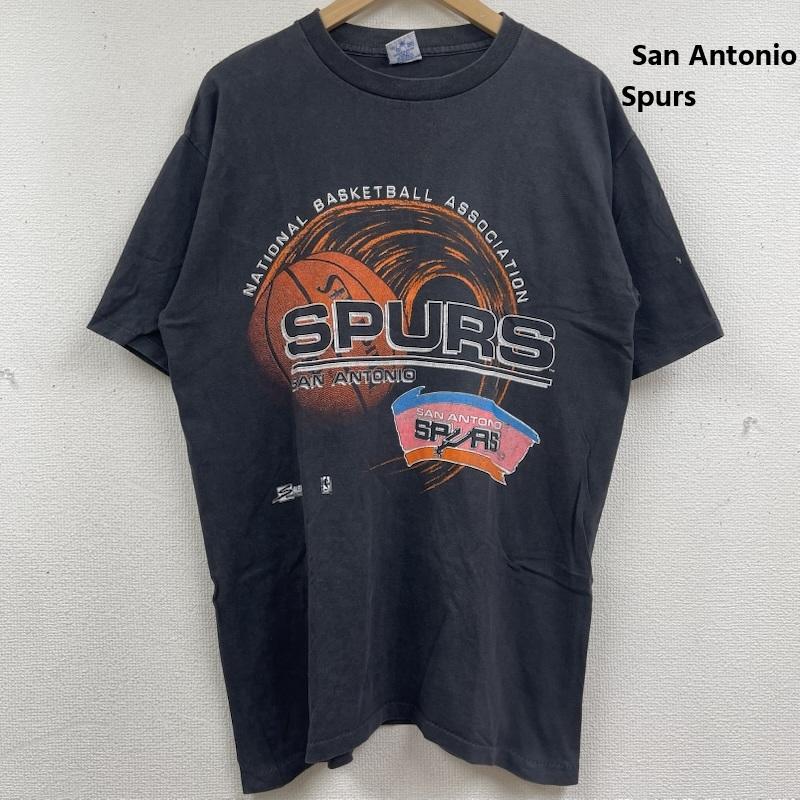 古着 USED Tシャツ 半袖 USA製 90s Salem Sportswear San Antonio Spurs ヴィンテージ Tシャツ L 黒 / ブラック / black メンズ USED 古着 中古 50164726