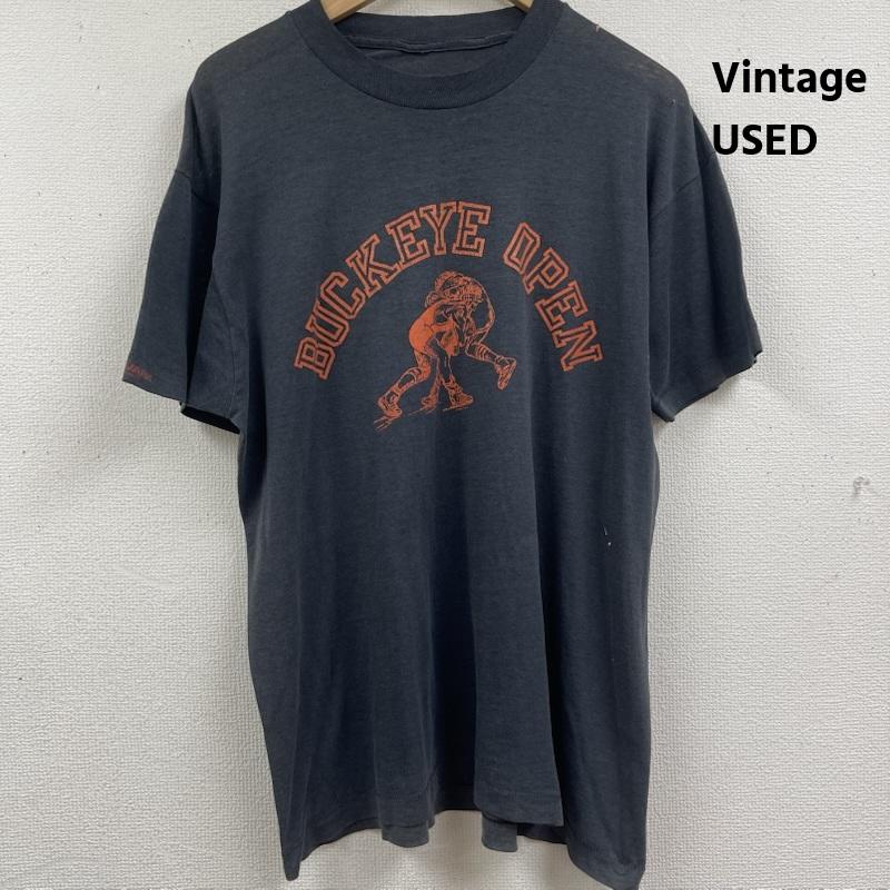 古着 USED Tシャツ 半袖 ヴィンテージ BUCKEYE OPEN グラフィック Tシャツ ダークグレー / ダークグレー / メンズ USED 古着 中古 50164729