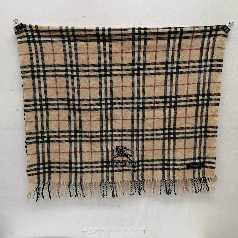 バーバリー BURBERRY マフラー マフラー ノバチェック 大判 マフラー ストール - ベージュ / ベージュ / beige レディース USED 古着 中古 50164730